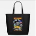 Monster Truck Usa Above Black Eco-Friendly Tote Bag